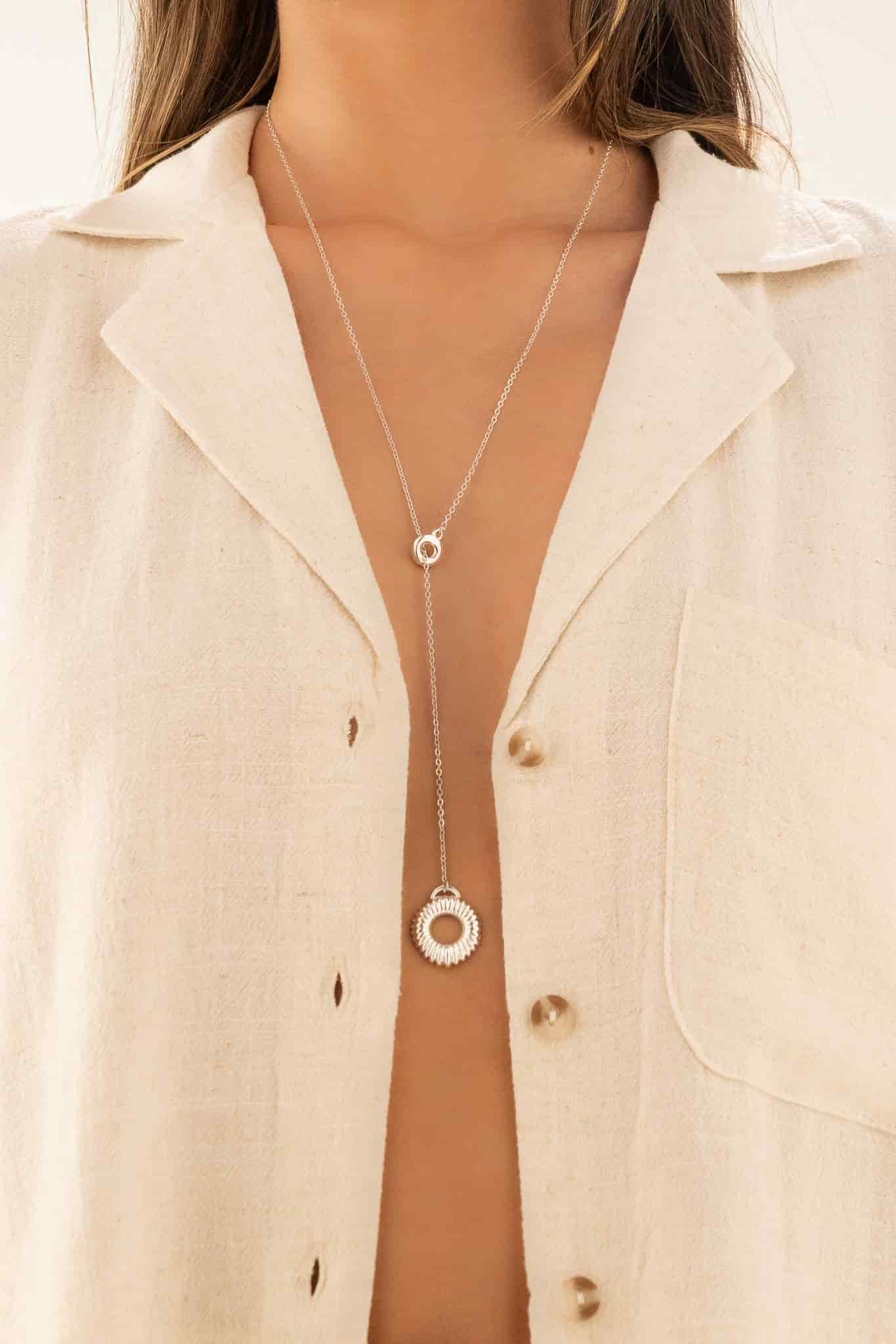 Set Collar + Aretes Donas - miniatura 2