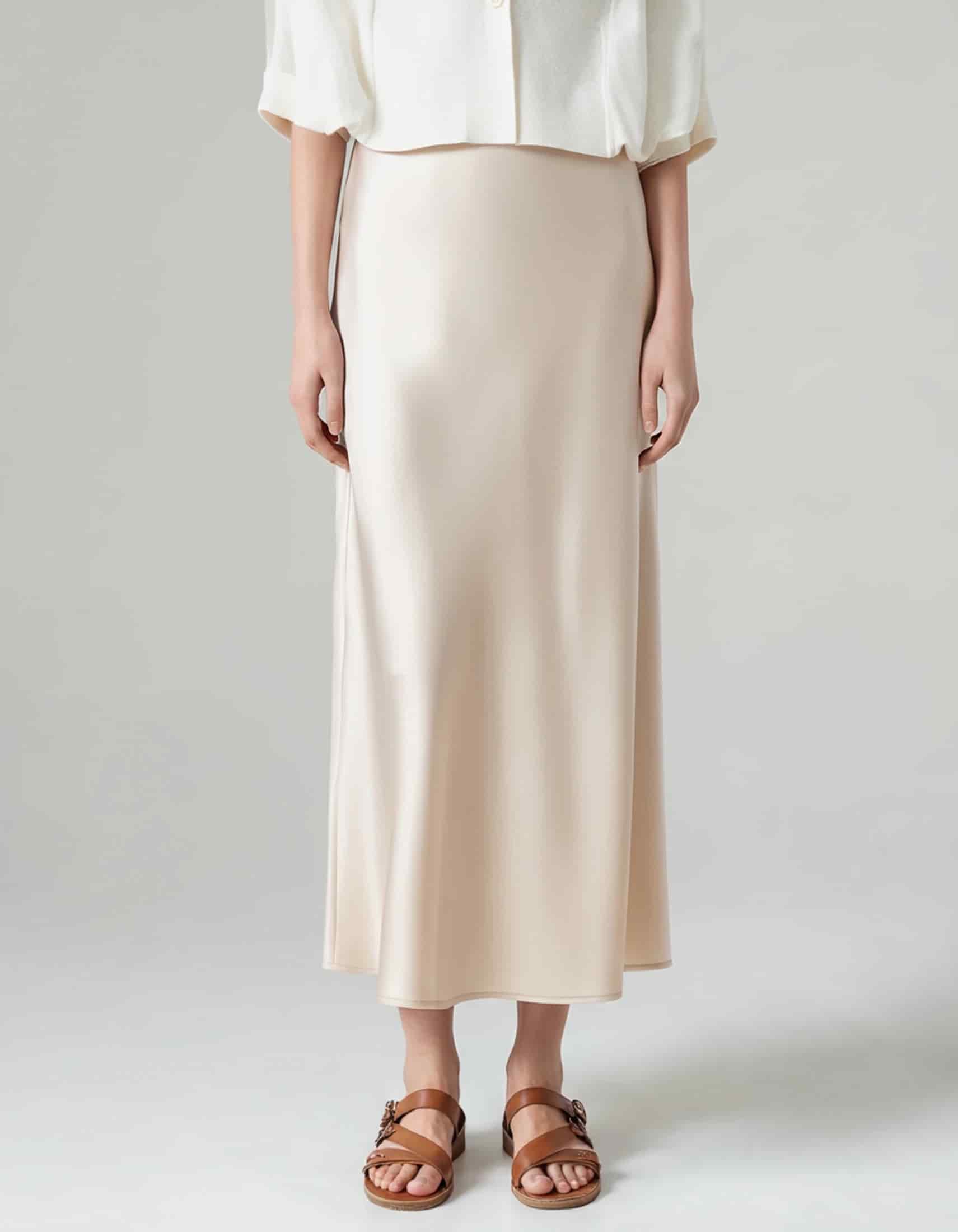 Old Money Silk Skirt - miniatura 2
