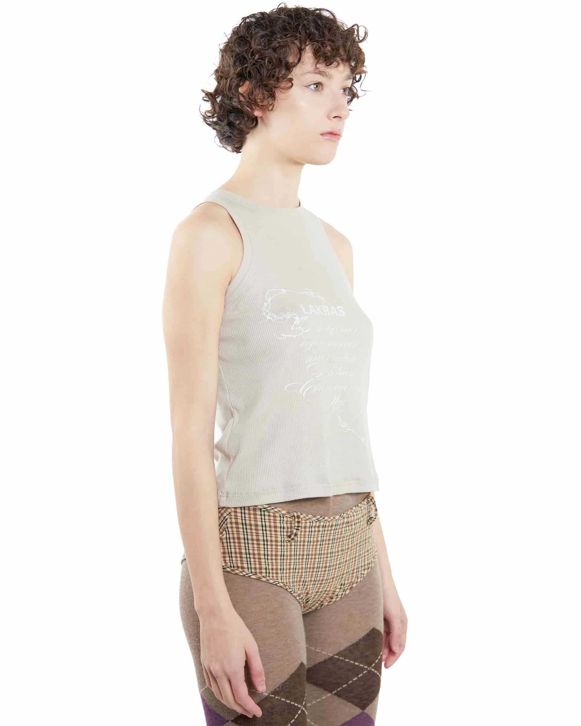 Lakras Cream Tank Top - miniatura 2