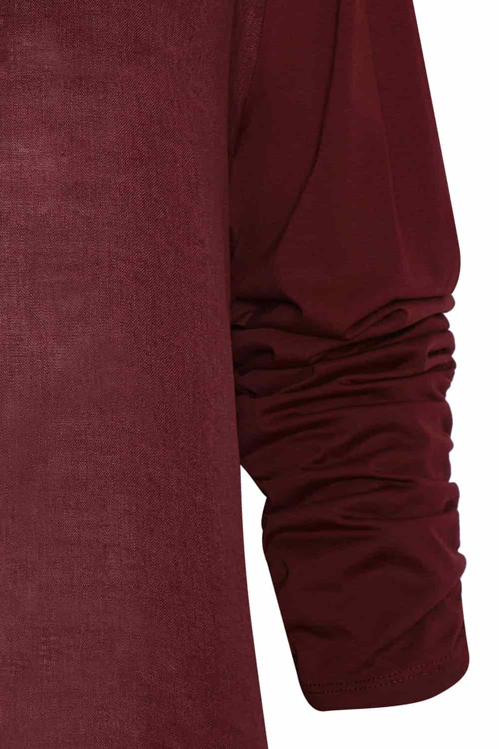 Blusa new provenza vino - miniatura 3