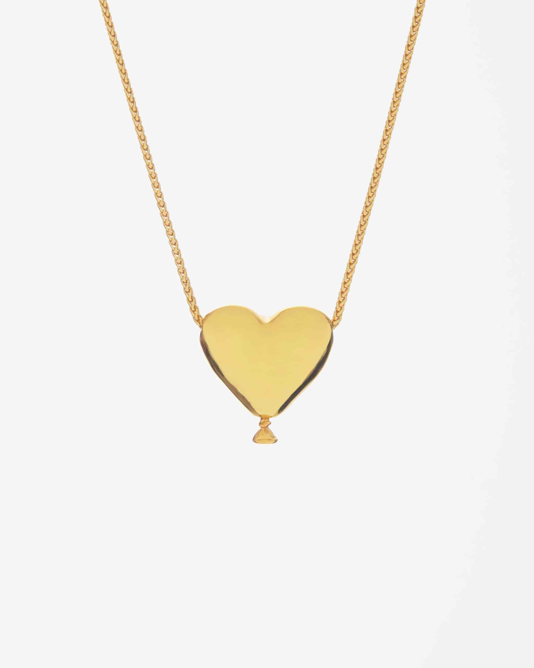 Collar Maxi Corazón + Aretes - miniatura 1