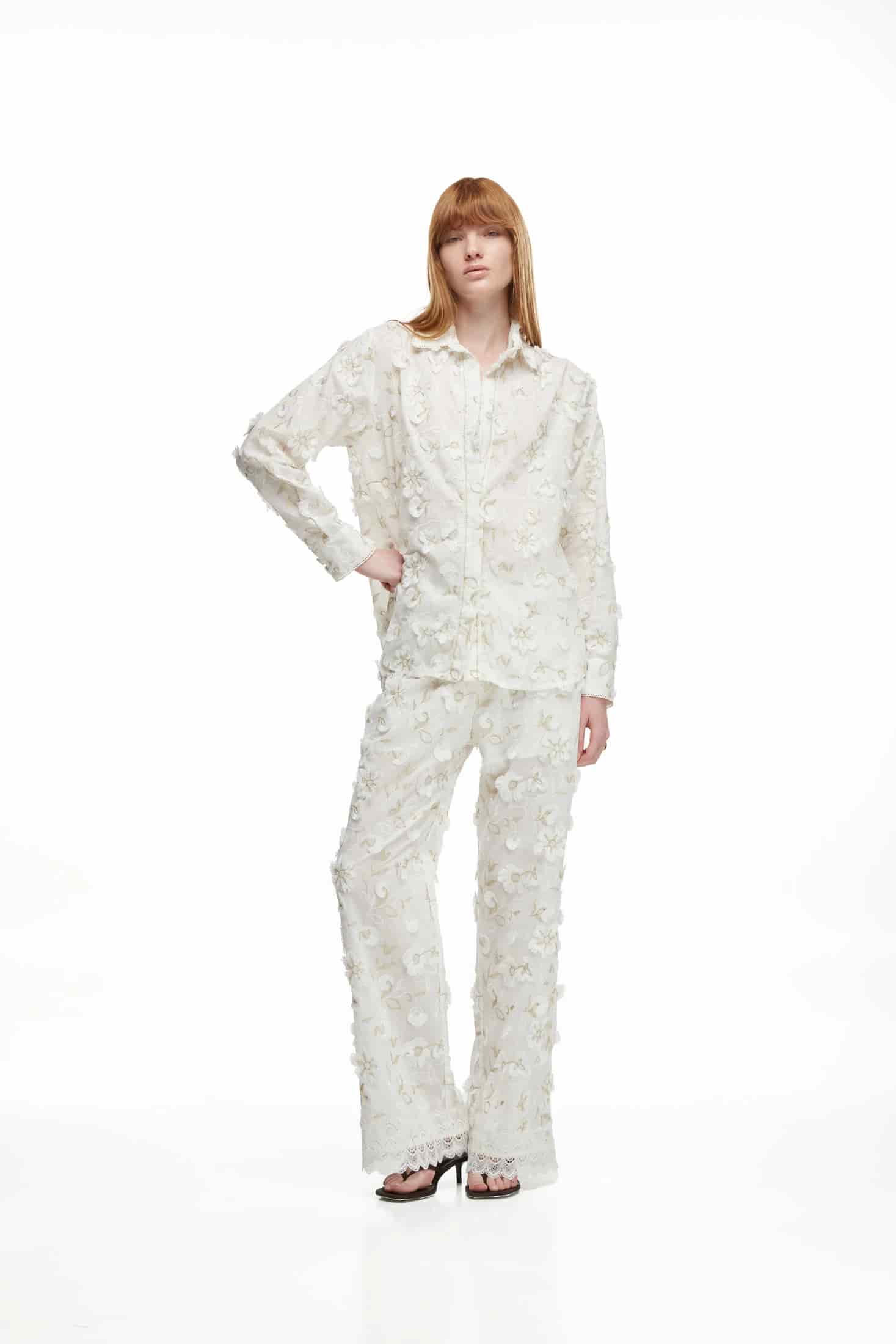 FIORA SHIRT WHITE - miniatura 2