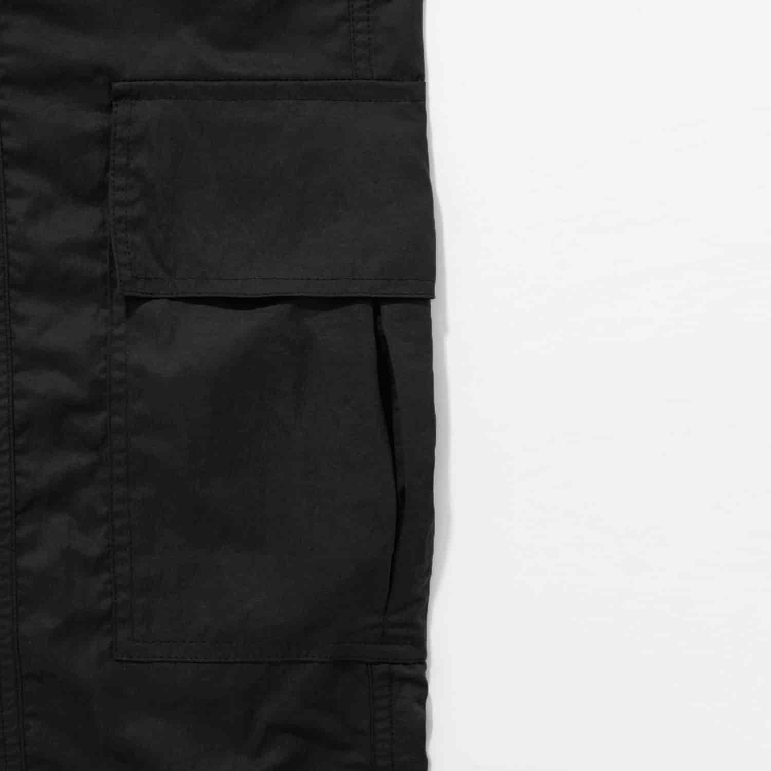 Active Baggy Cargo Pants - Black - miniatura 6