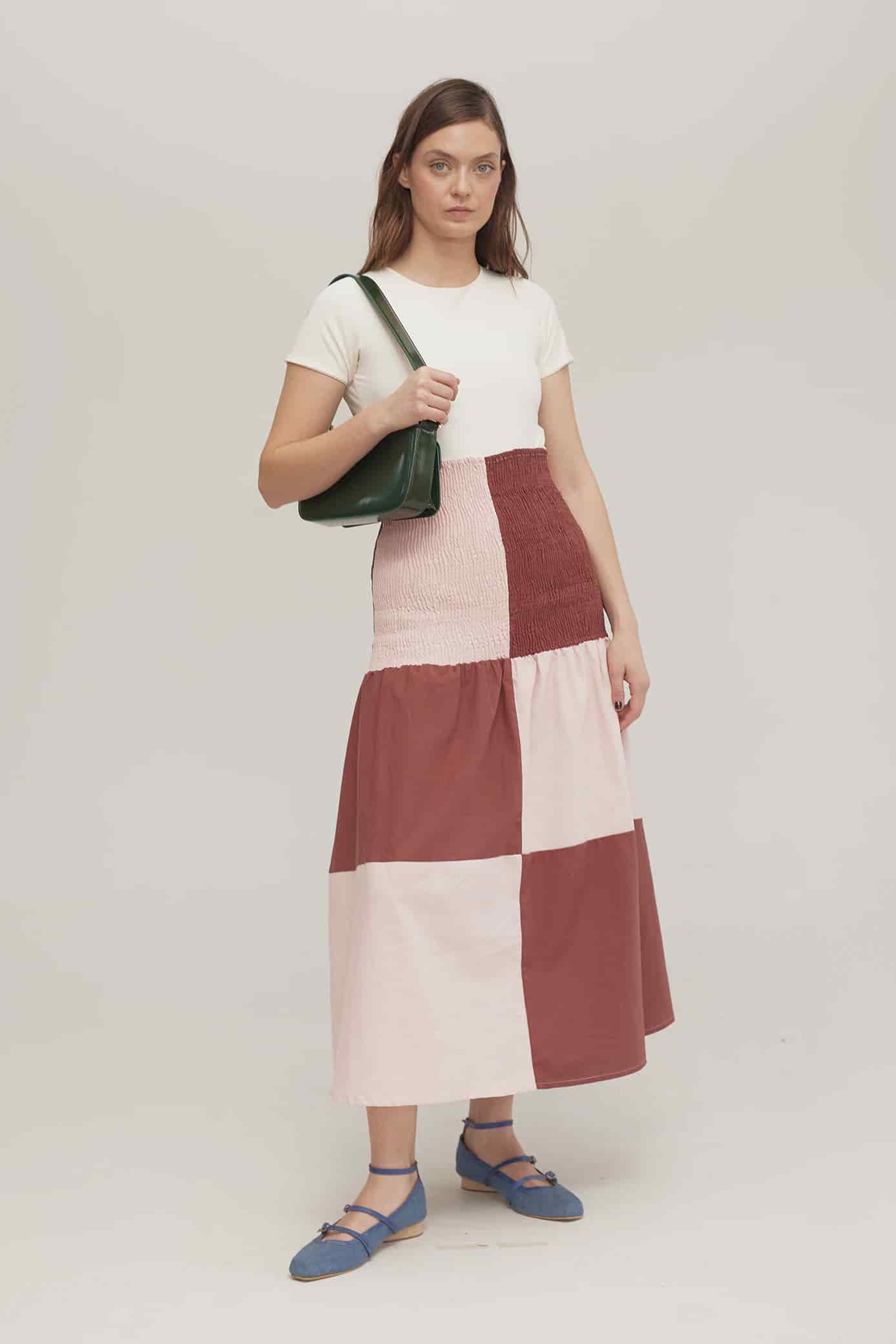 Falda Shirred Blush - miniatura 1