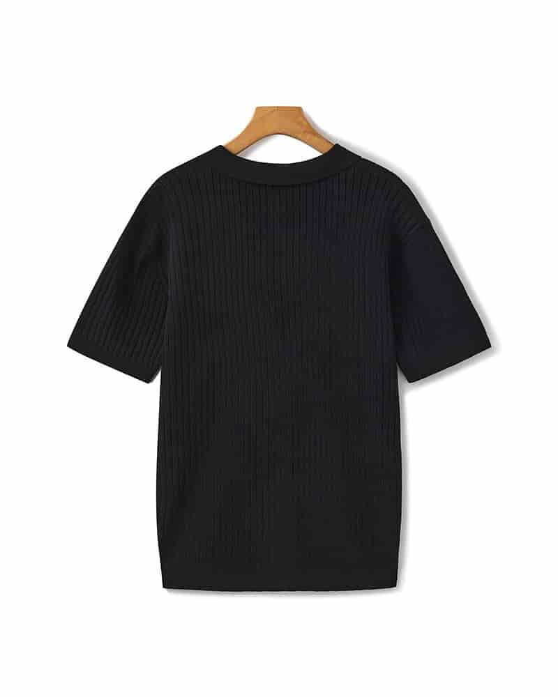 Premium Ribbed Polo - miniatura 10