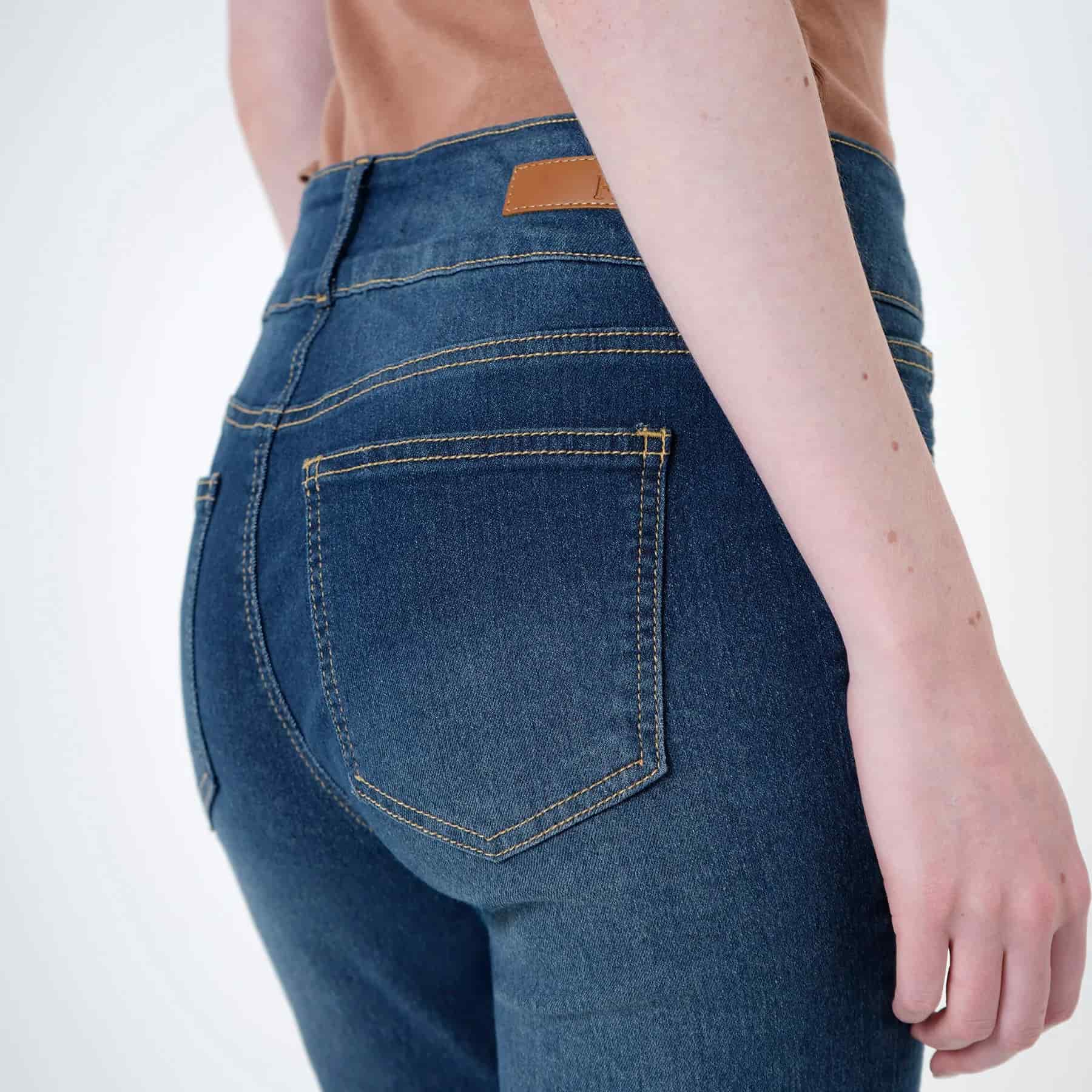 Jean Tiro Alto Bota Skinny - miniatura 3