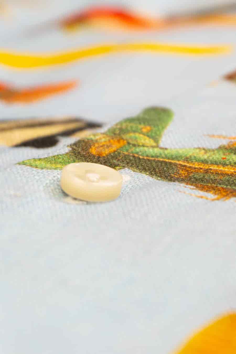 Men's linen shirt turquoise ned - miniatura 6