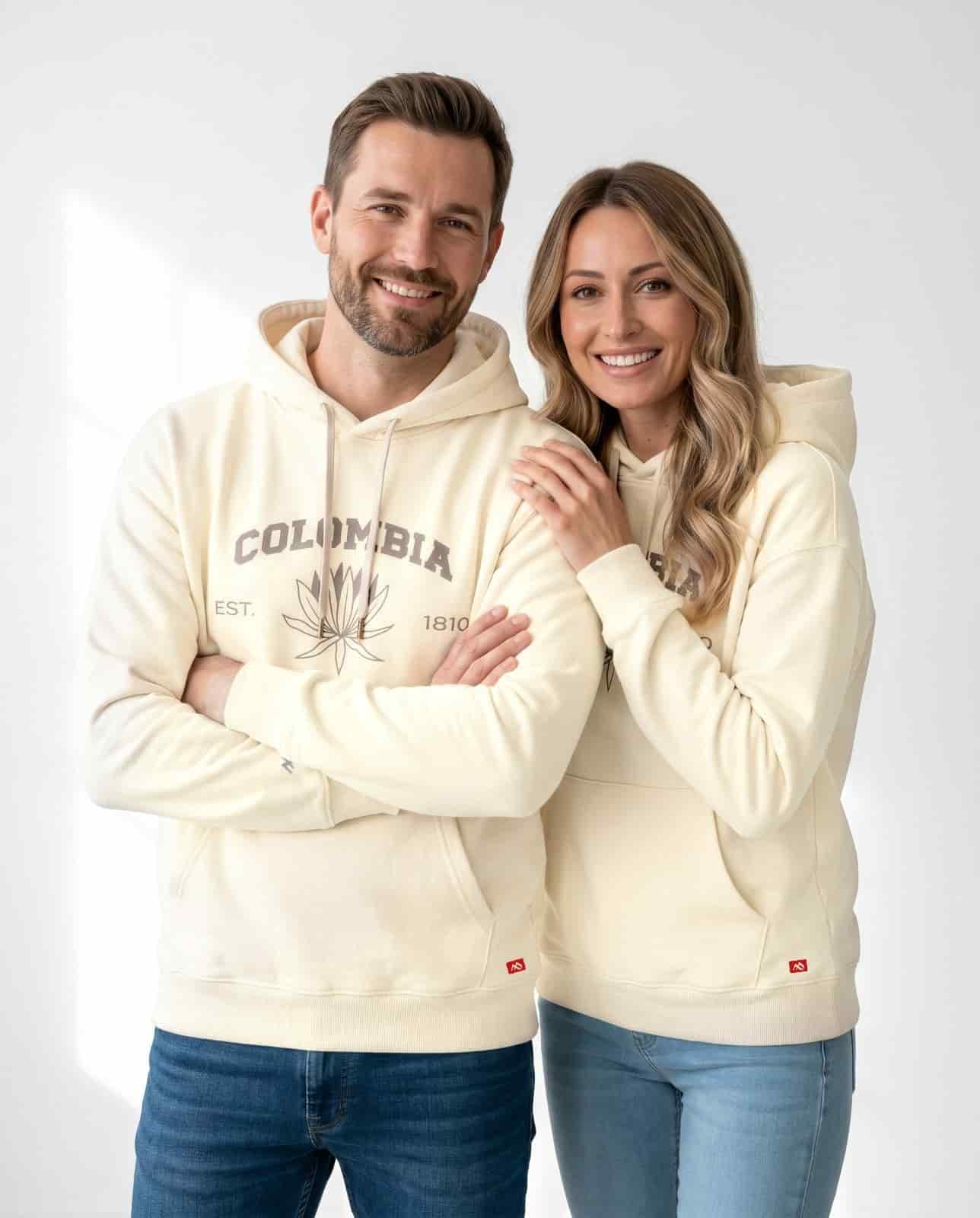 Buzo Unisex con Capota Marfil Frailejón - miniatura 5