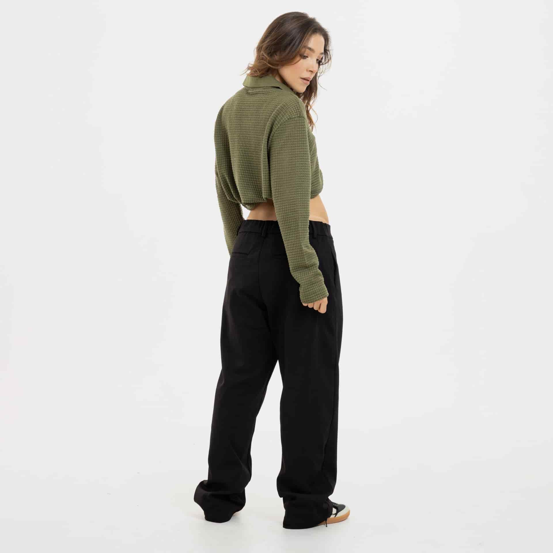 Black EcoDrift Trousers - miniatura 12