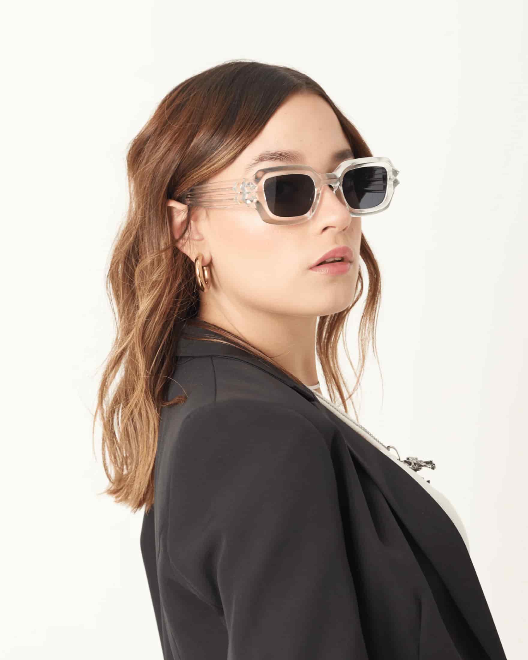 CRYSTAL SUNGLASSES/TRANPARENT - miniatura 3