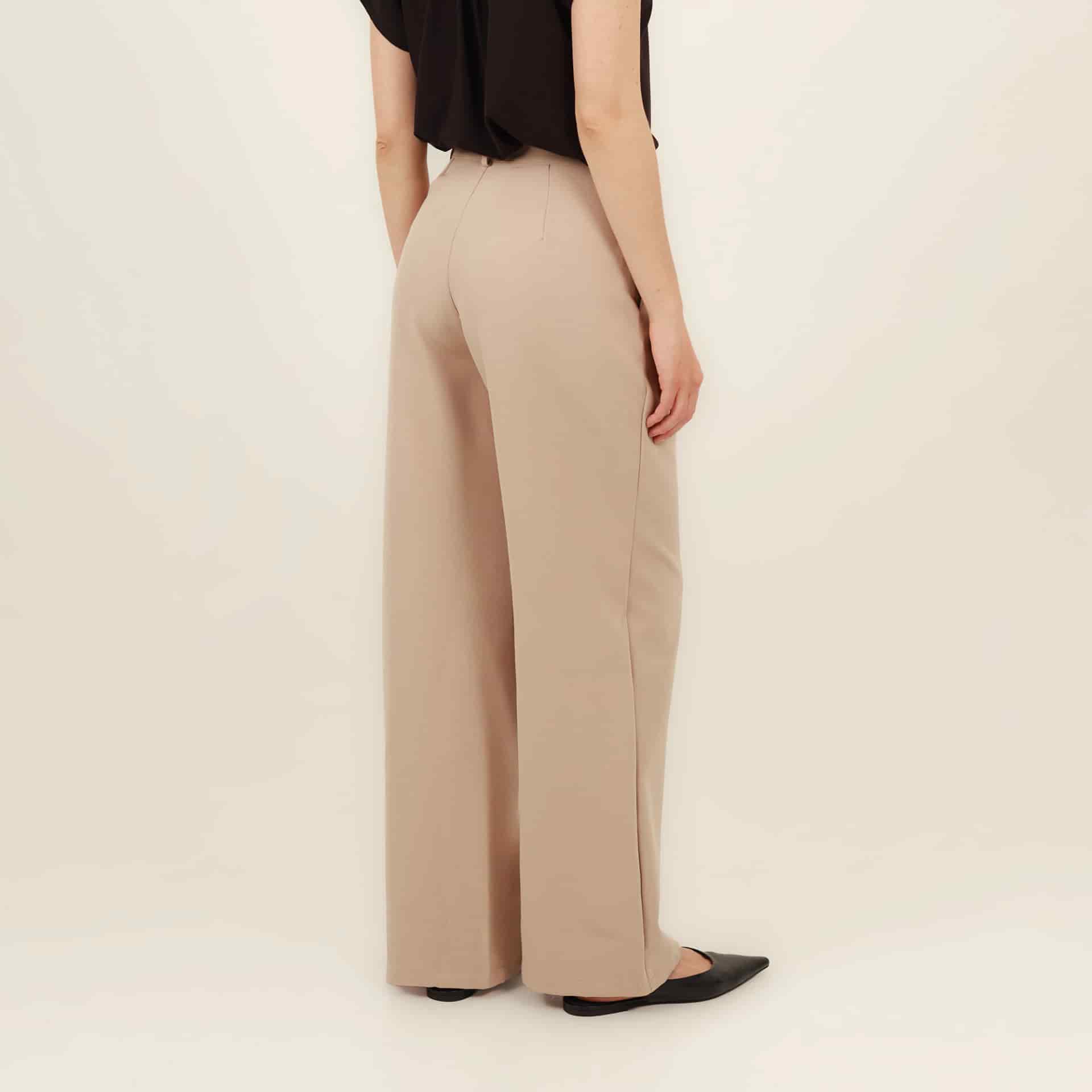 Pantalón rectobásico con pinzas - miniatura 3