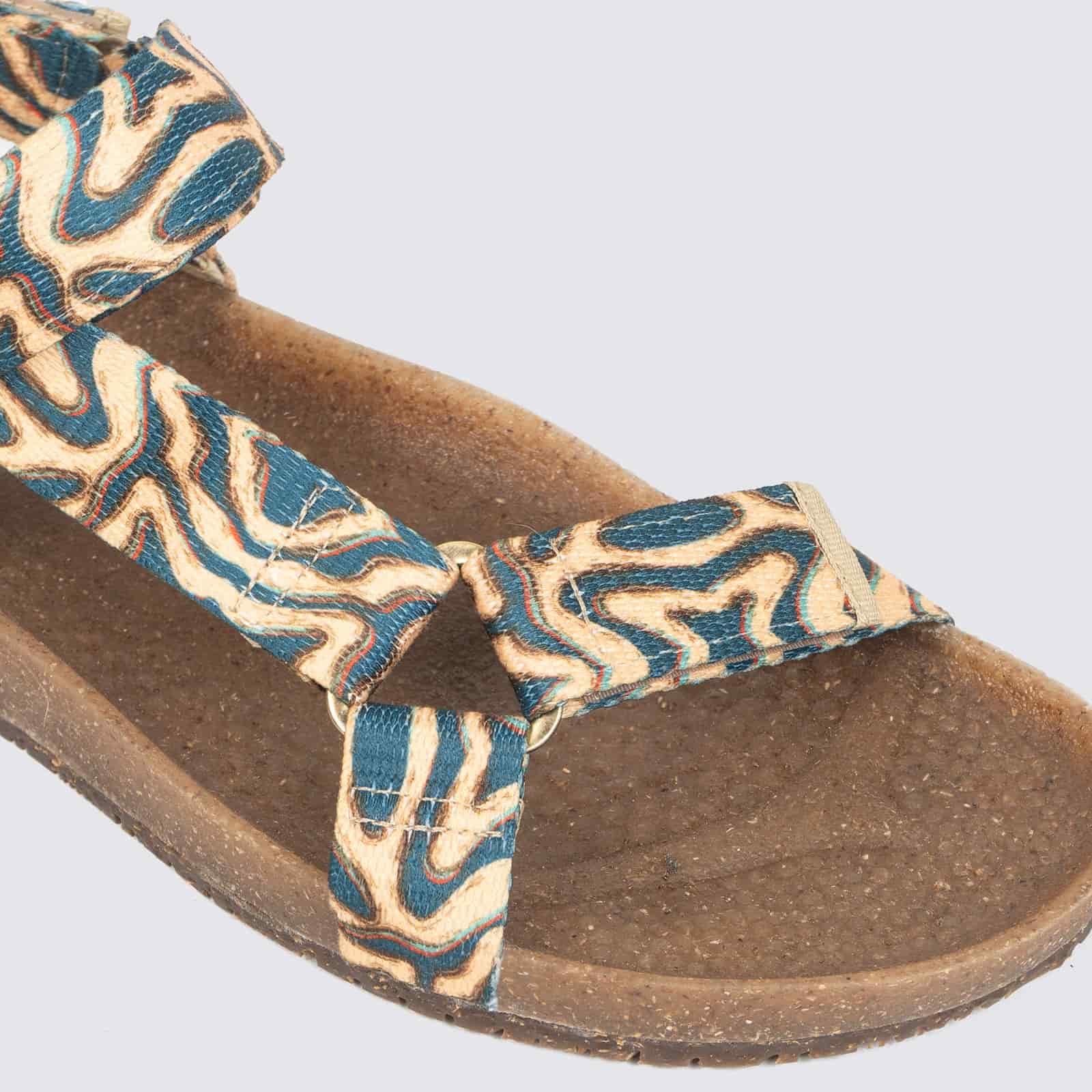 Sandalias Reata "Made for the Sea" Azul Estuario - miniatura 3