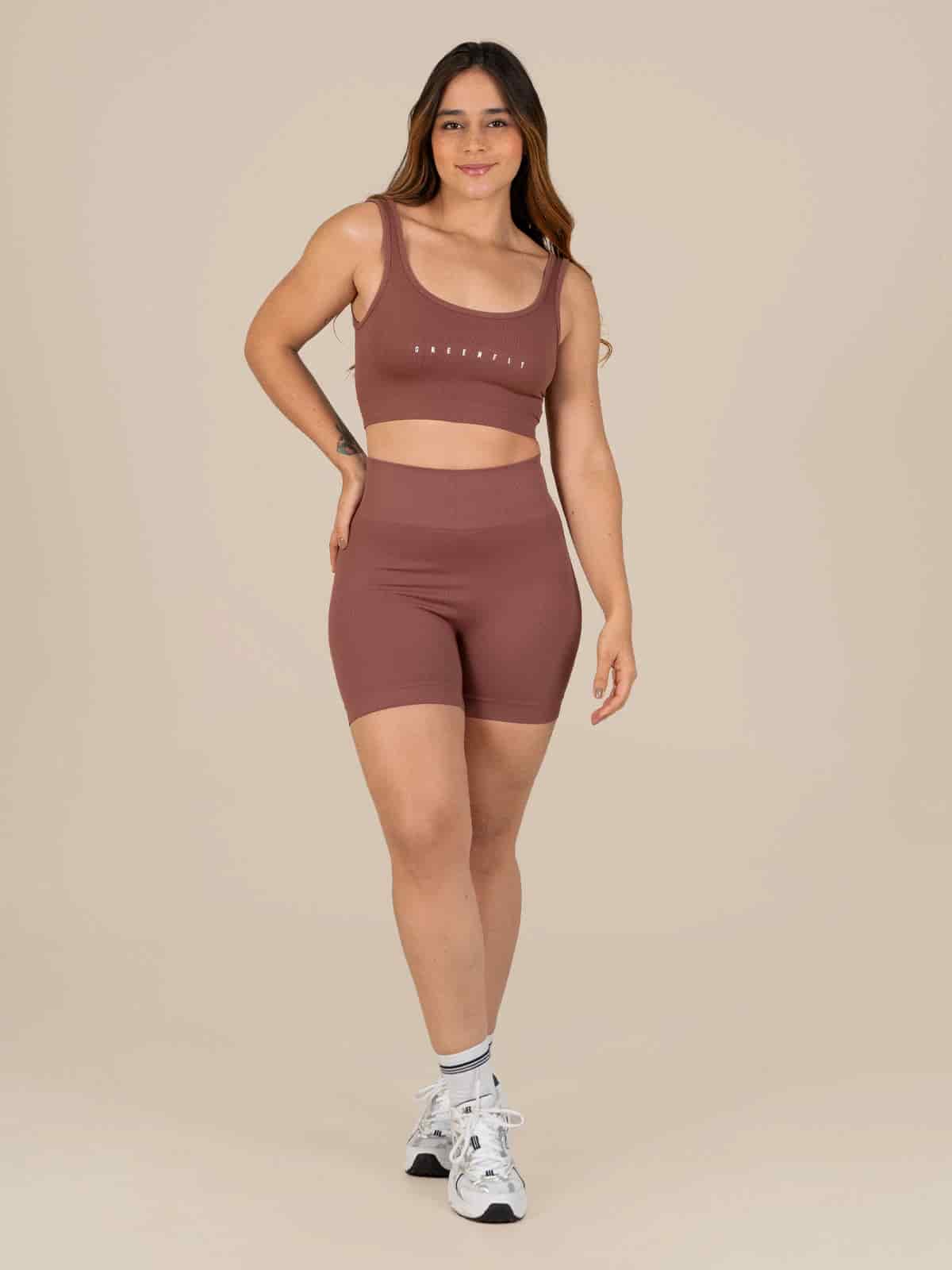 Ela short set seamless terra - miniatura 1