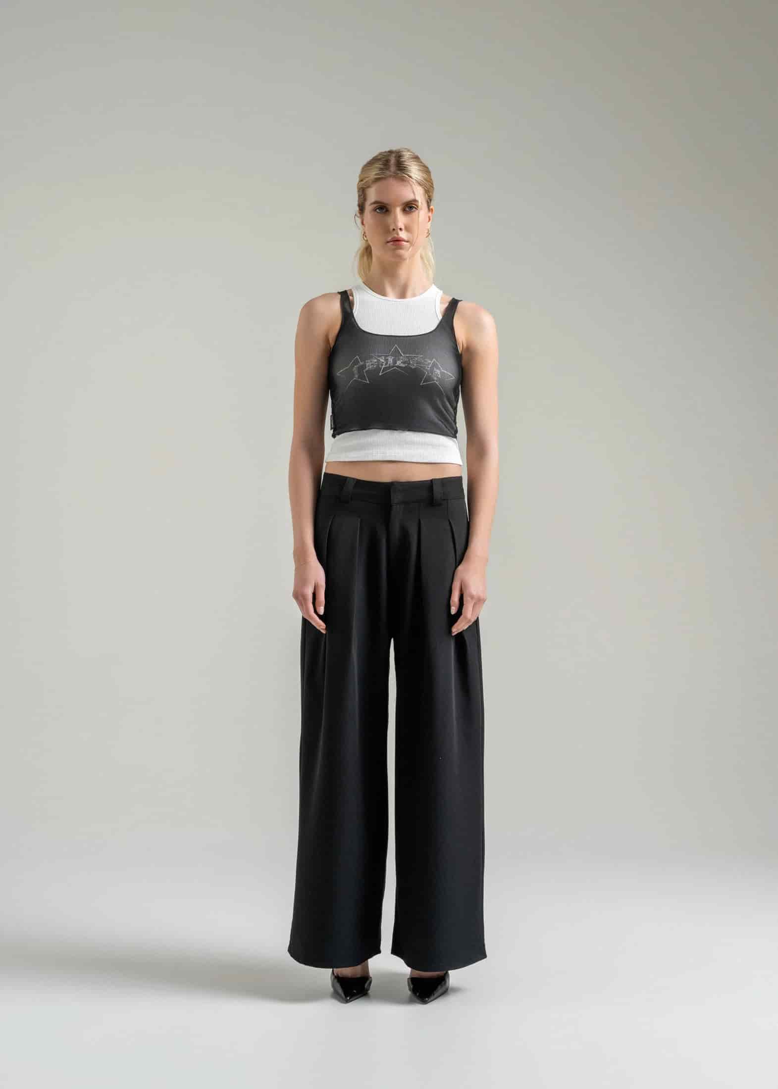 VIREL BLACK PANTS - miniatura 1