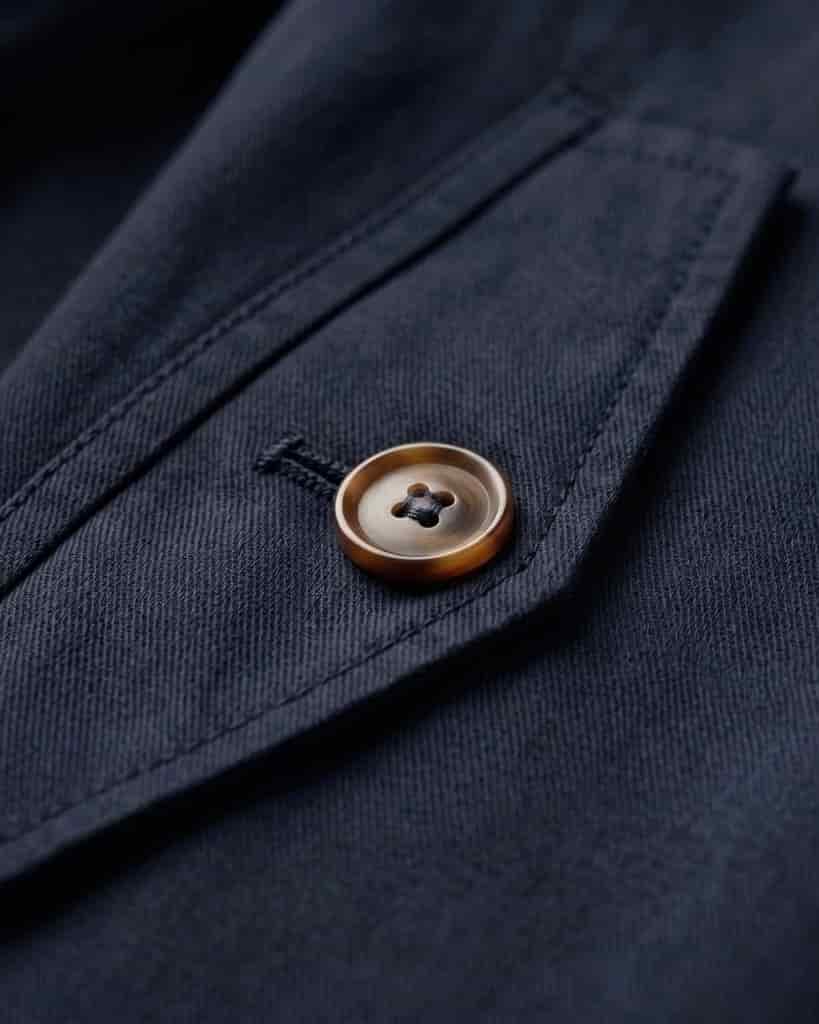 Chaqueta Harrington - Gabardina Azul - miniatura 4