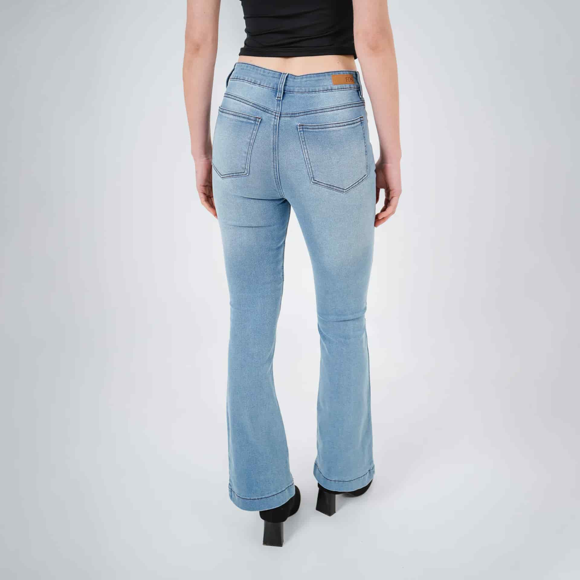 Jean Diva Tiro Medio Bota Skinny - miniatura 4