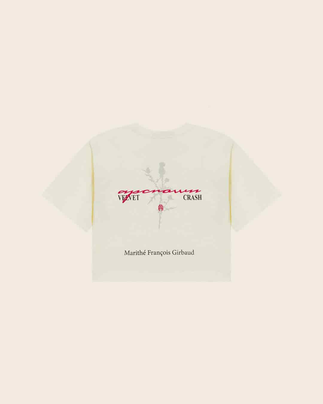 WHITE FLOWER CROP TOP - miniatura 8