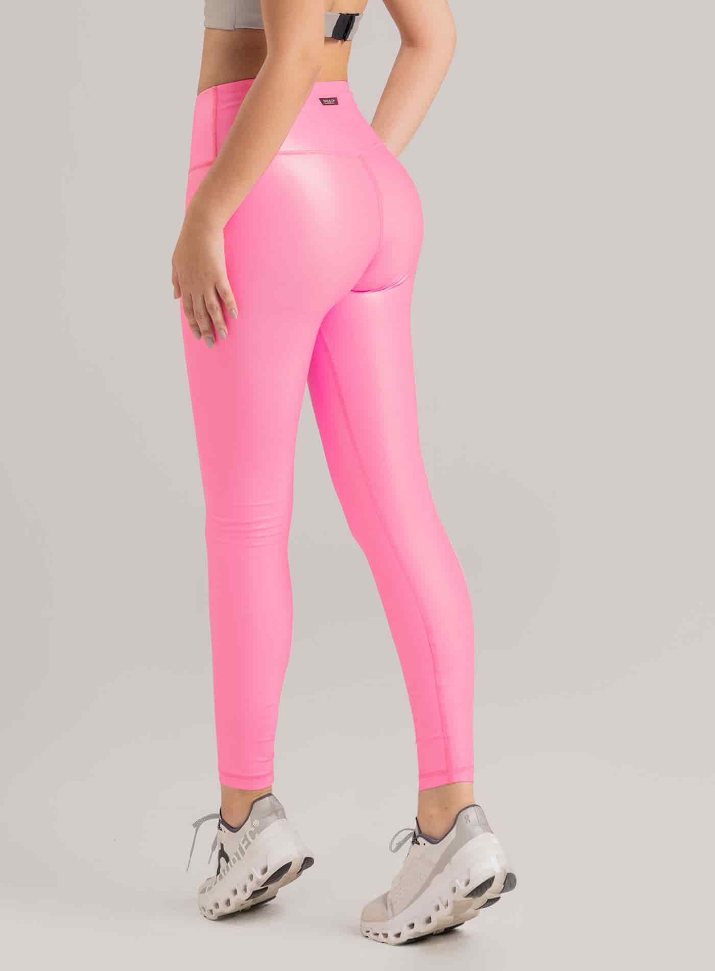 LEGGINS DEPORTIVO FIORE EN TELA APARIENCIA CUERO - miniatura 5