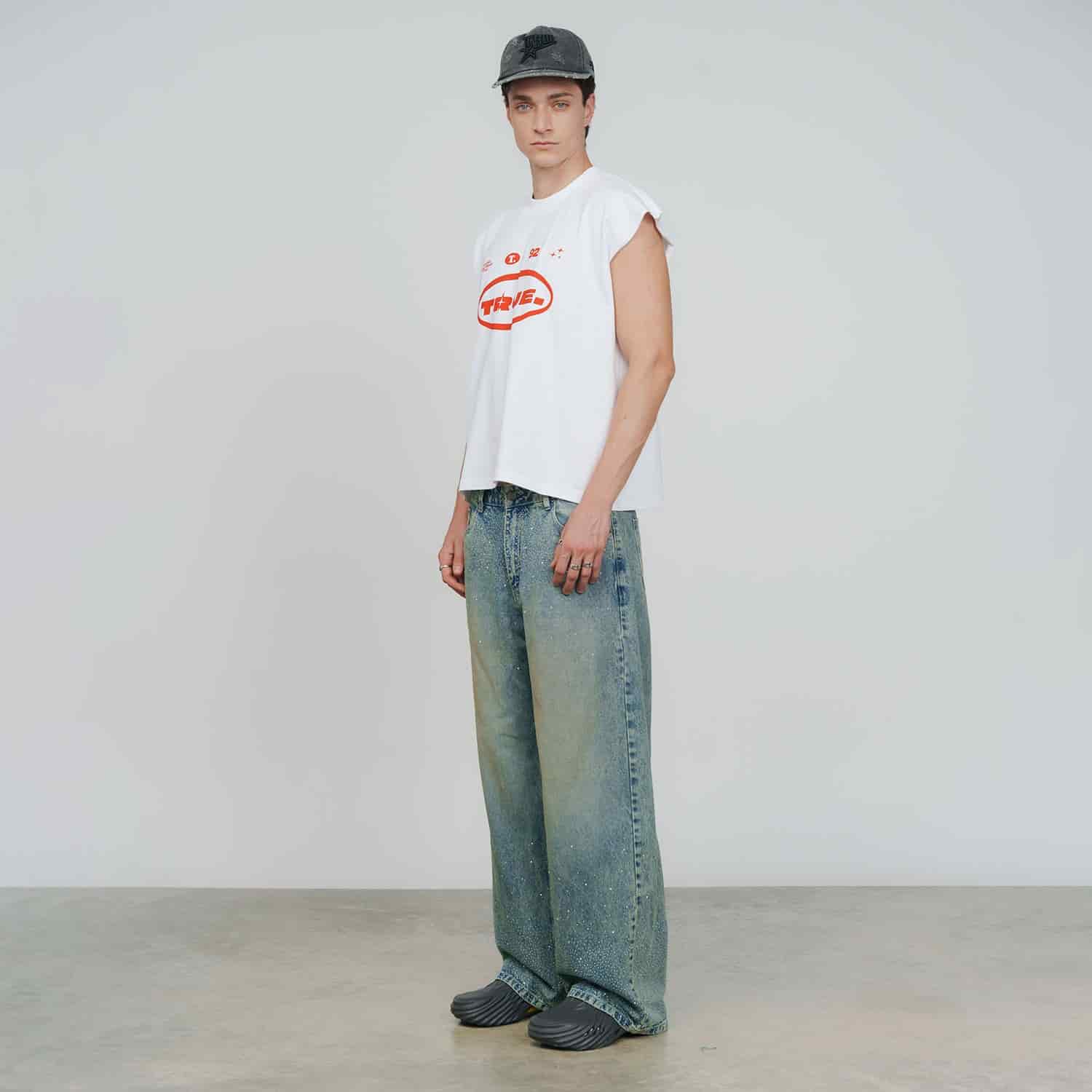 Intuition Sleeveless Tee - White - miniatura 4