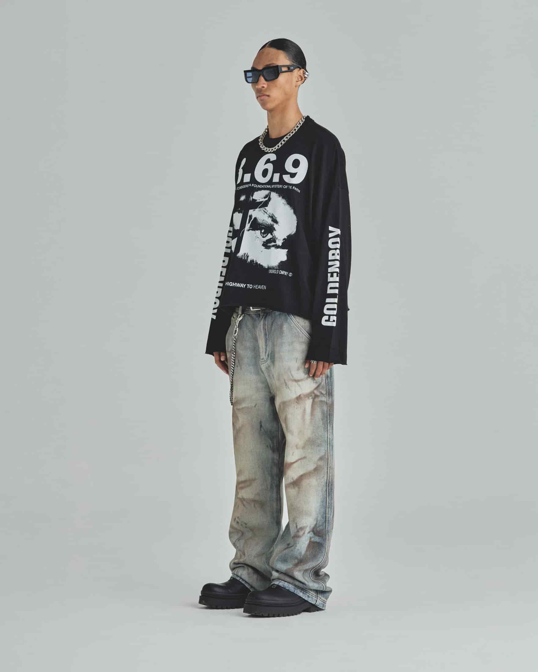 Spring Trinitas Long Sleeve Tshirt Black - miniatura 5