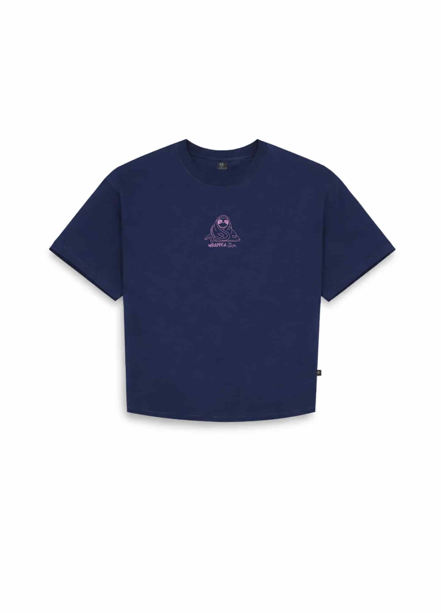 Wrapped Crop Top – Azul - miniatura 1