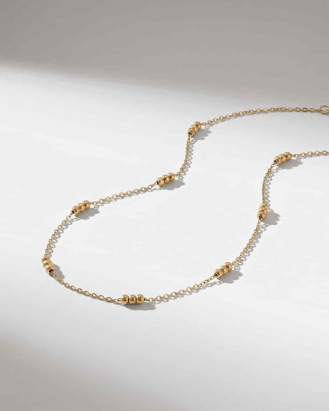 Collar 3 Esferas Oro - miniatura 1