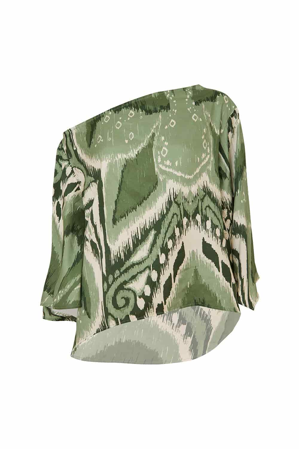 Blusa abigail Verde oliva - miniatura 2