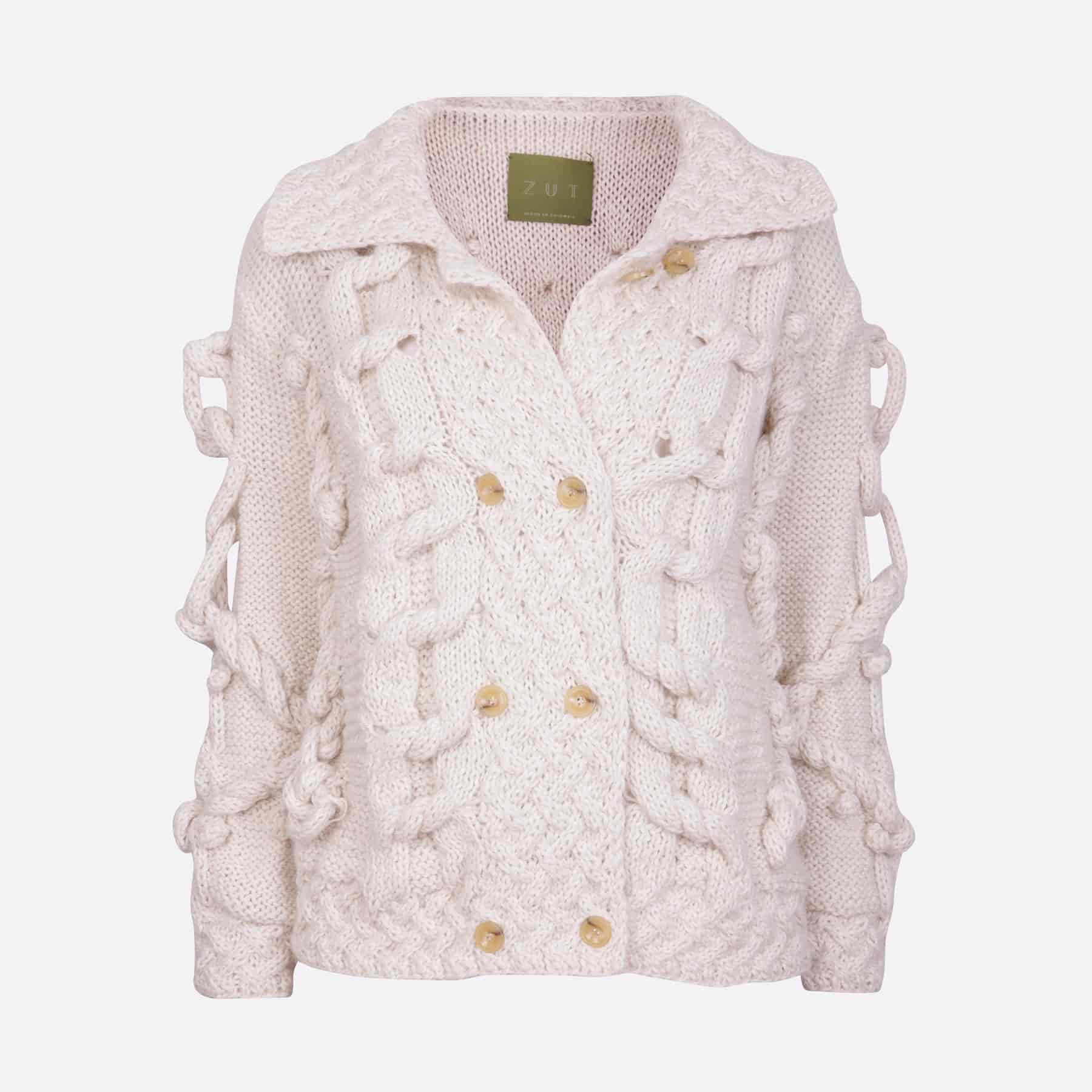 GREGORIA KNITTED SWEATER WITH COLLAR - miniatura 1