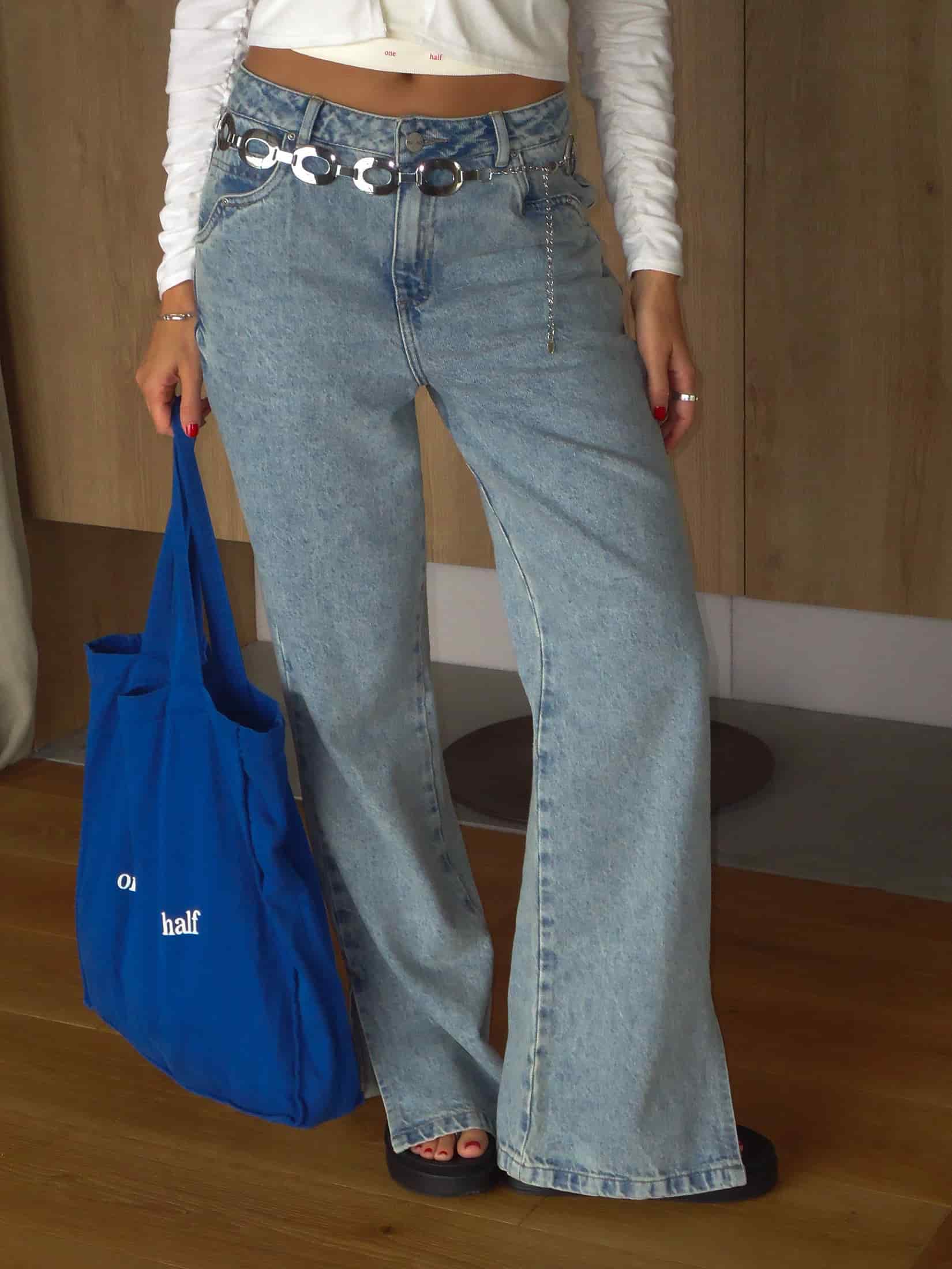 OPEN FLARE JEAN - 80'S LIGHT BLUE - miniatura 10