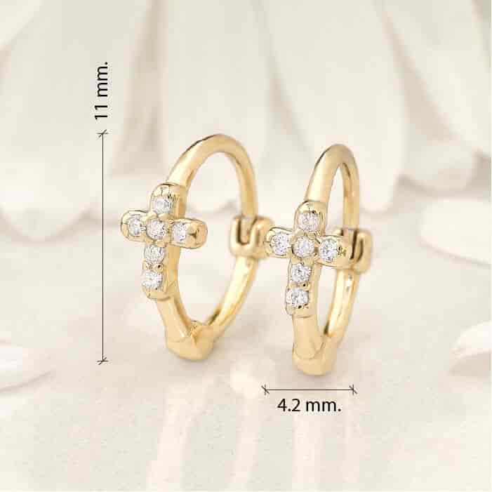 Aretes Cruz - miniatura 5
