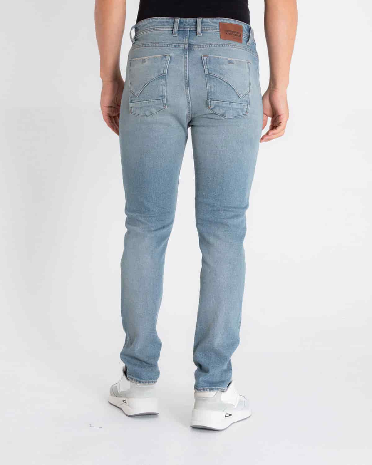 Jean slim tono claro para hombre - miniatura 3