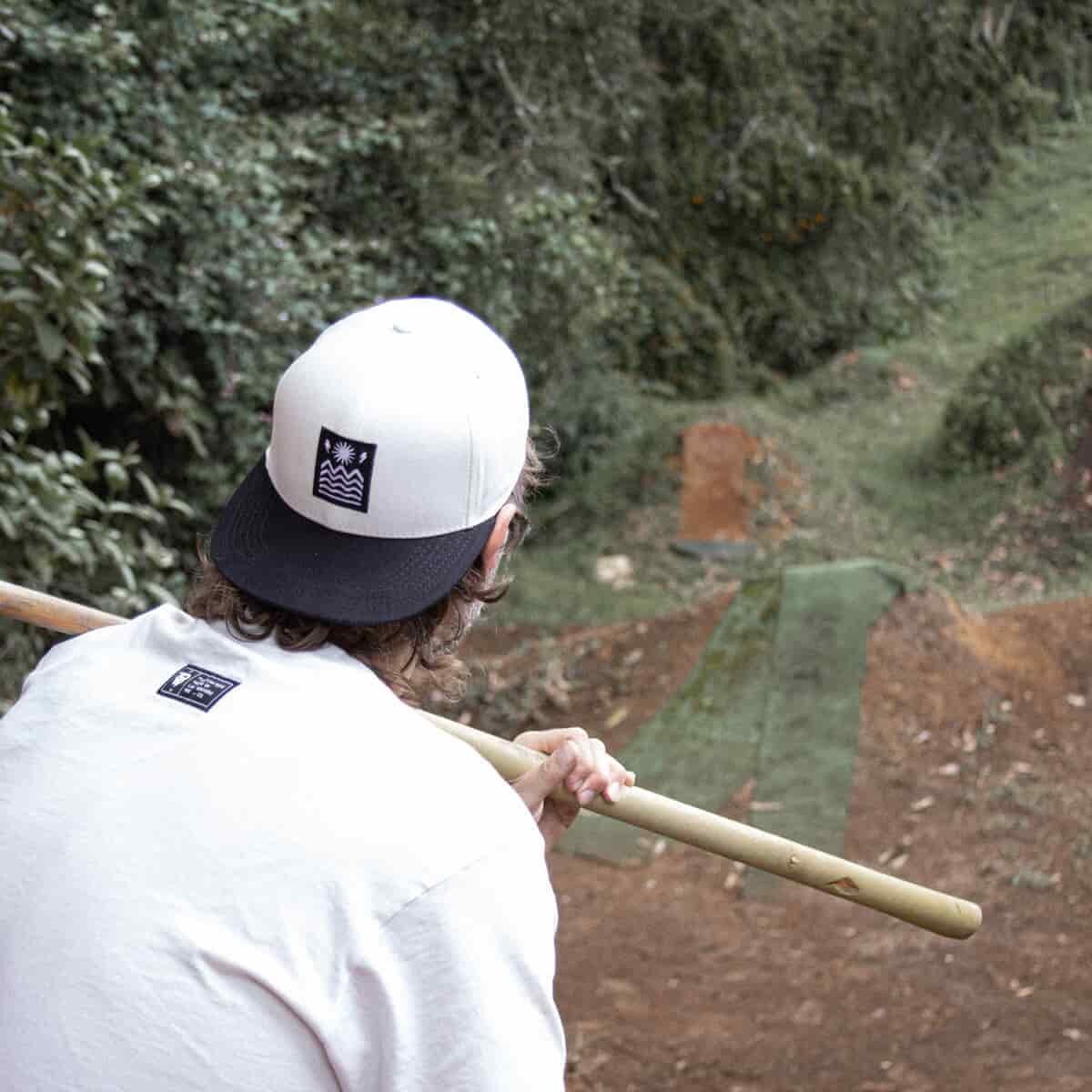 GORRA ELEMENTAL BLACO MARFIL / NEGRO - miniatura 8