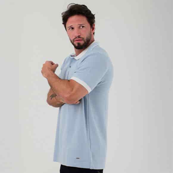 SUETER TIPO POLO MODA HOMBRE - miniatura 3