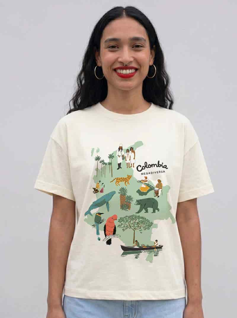 CAMISETA MEGADIVERSA - miniatura 1