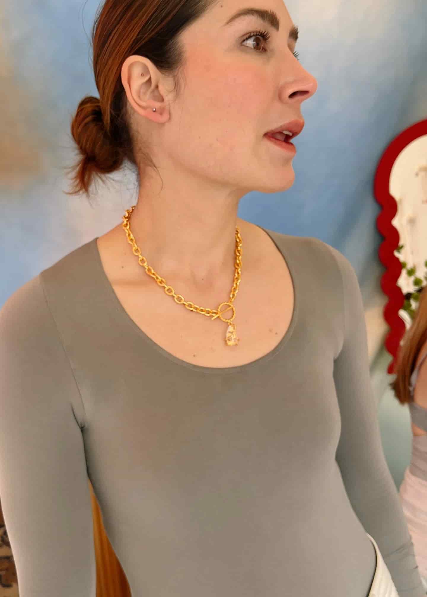 Choker maxi Drop cuarzo - miniatura 2