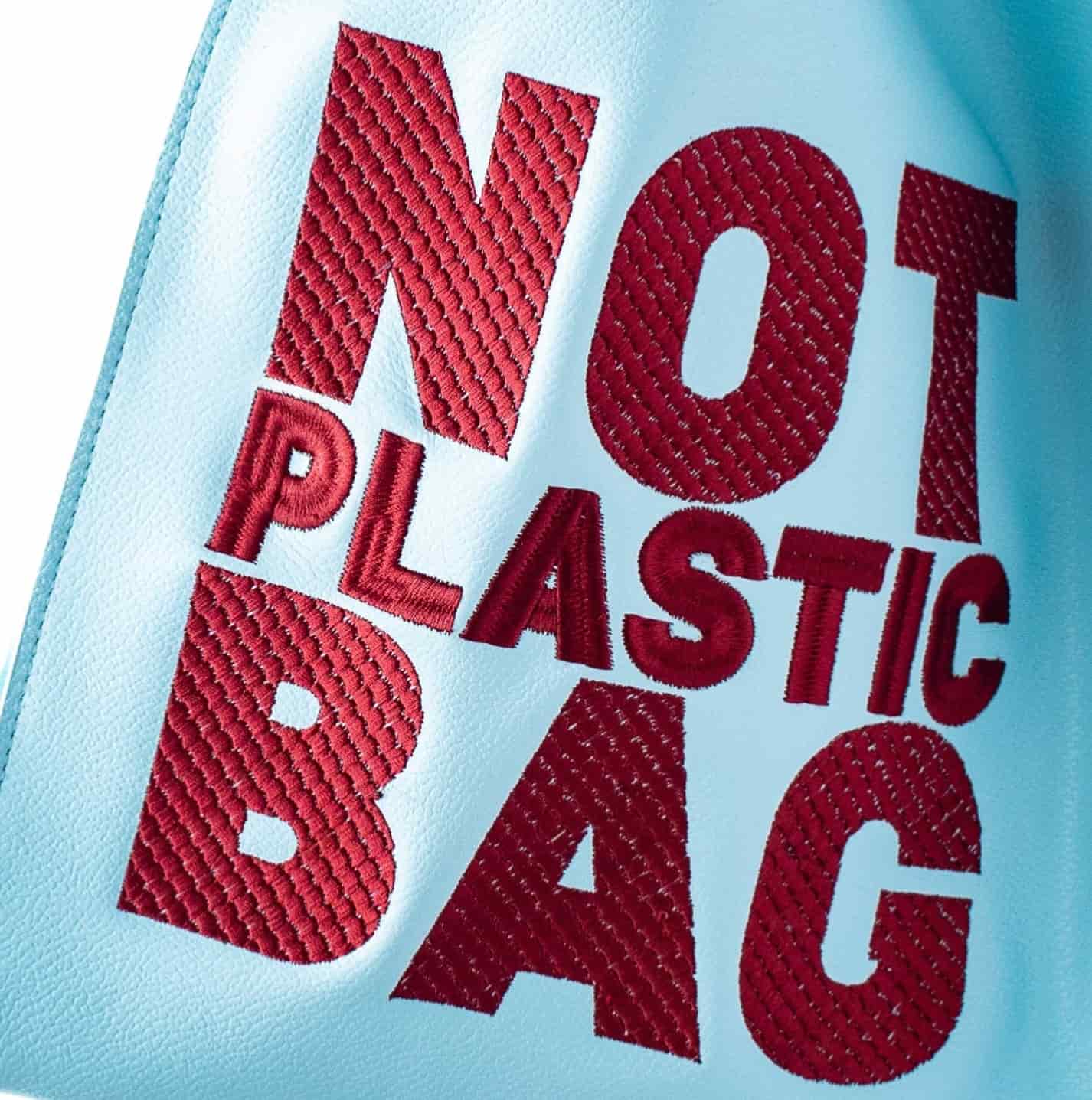 PLASTIC BAG midi - Celeste fresco x ciruela - miniatura 3