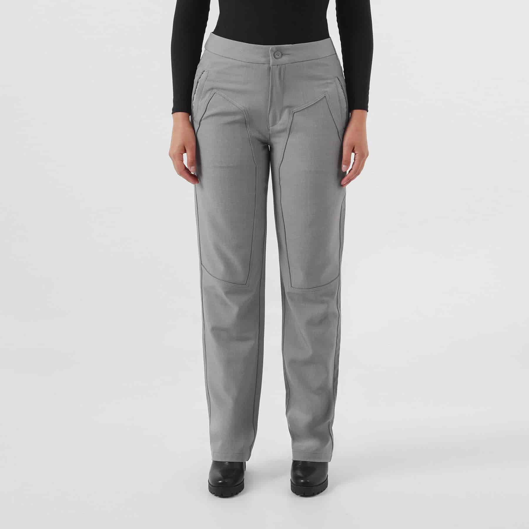 Pantalon Tiro Alto Bota Recta - miniatura 1