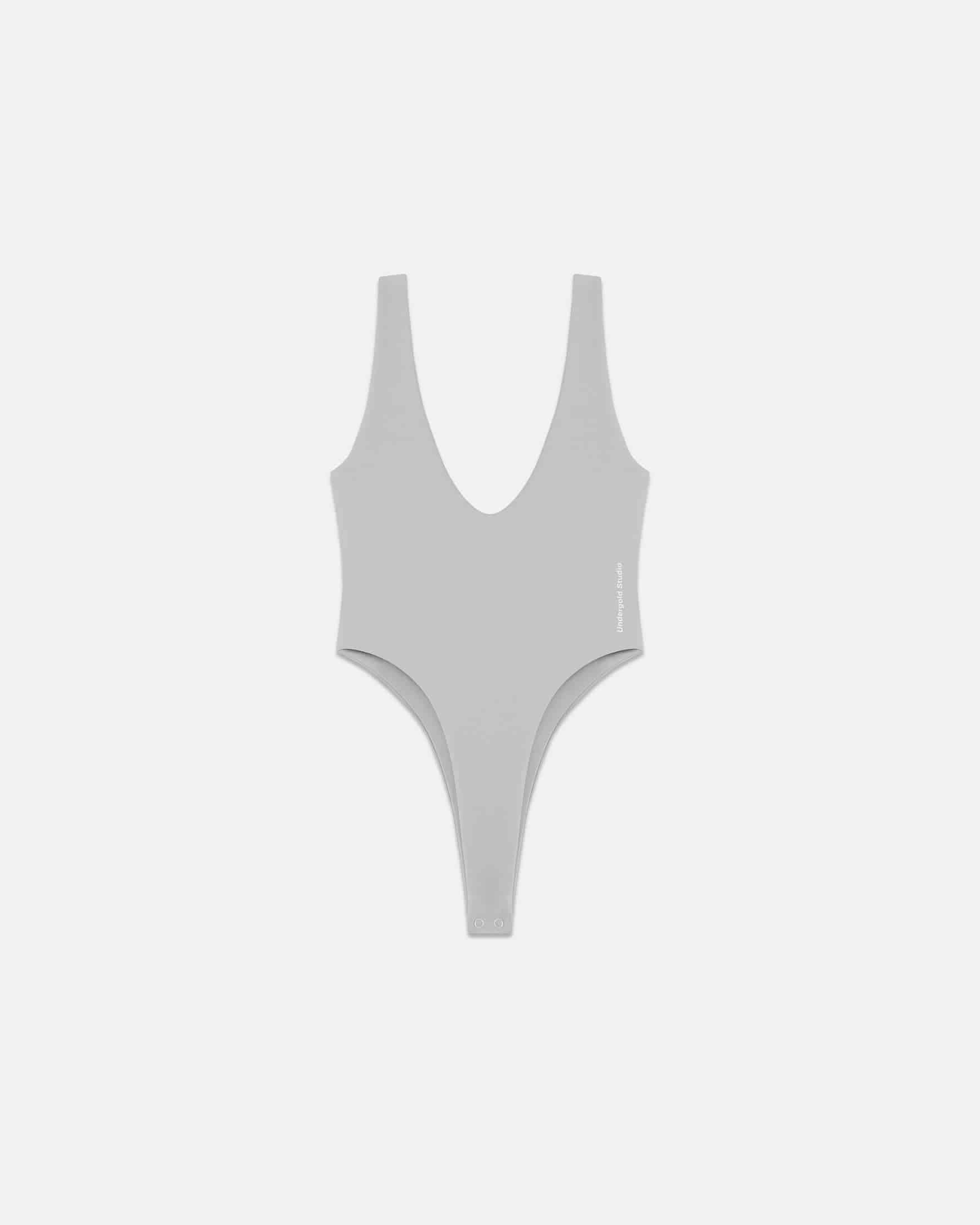 Line Basic V Neck Body Gray - miniatura 1