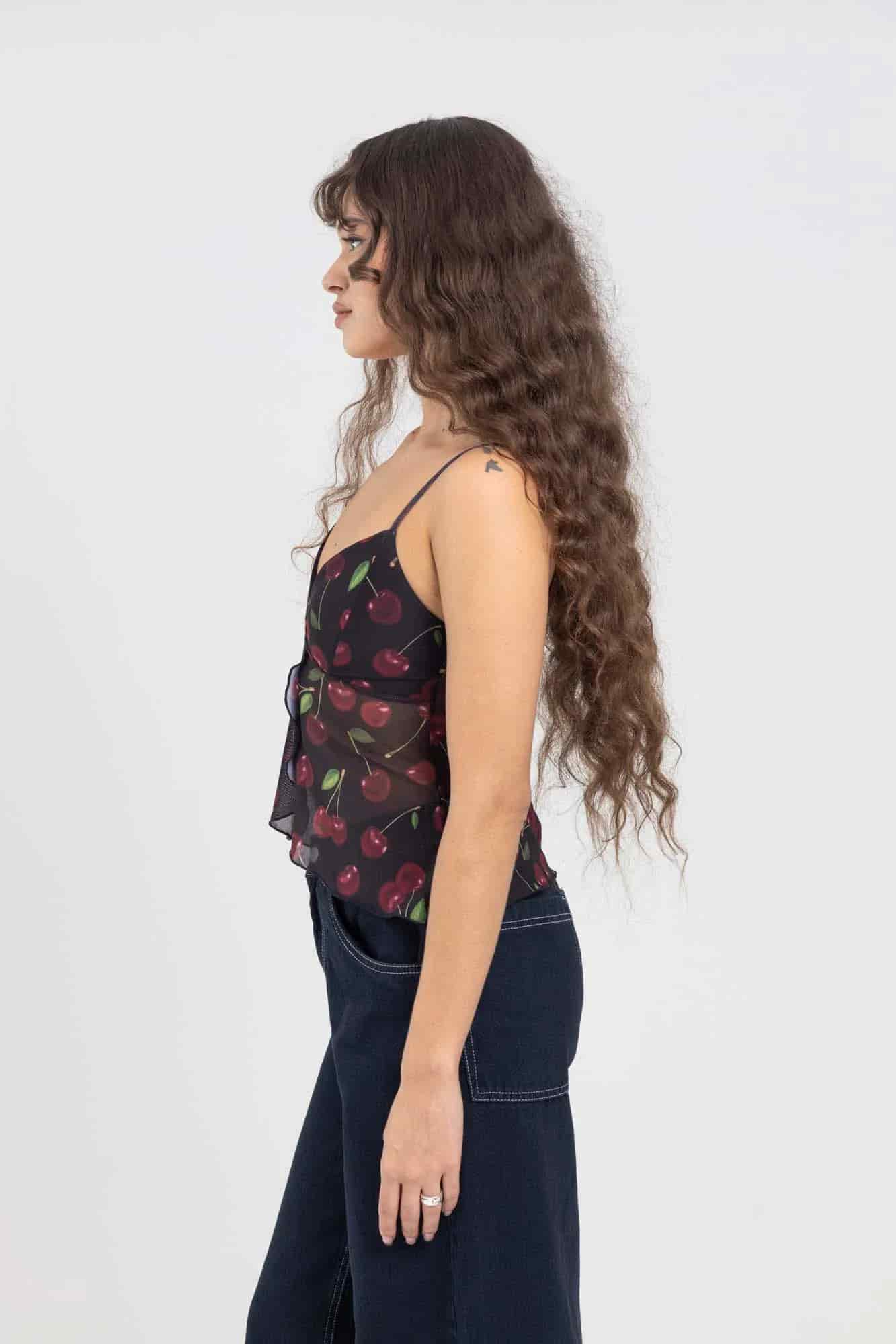 CHERRY MESH TOP - miniatura 16