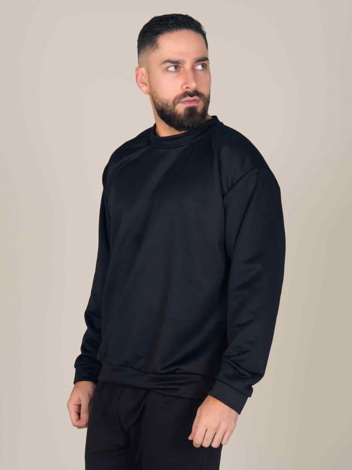BUZO UNISEX SORONA NEGRO - miniatura 1