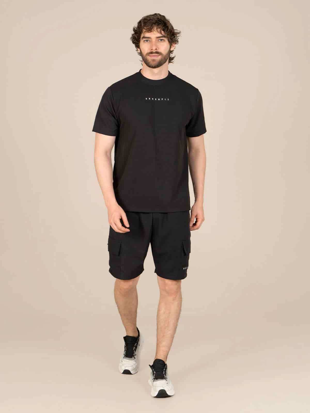 Pantaloneta jordan grecia negra - miniatura 4
