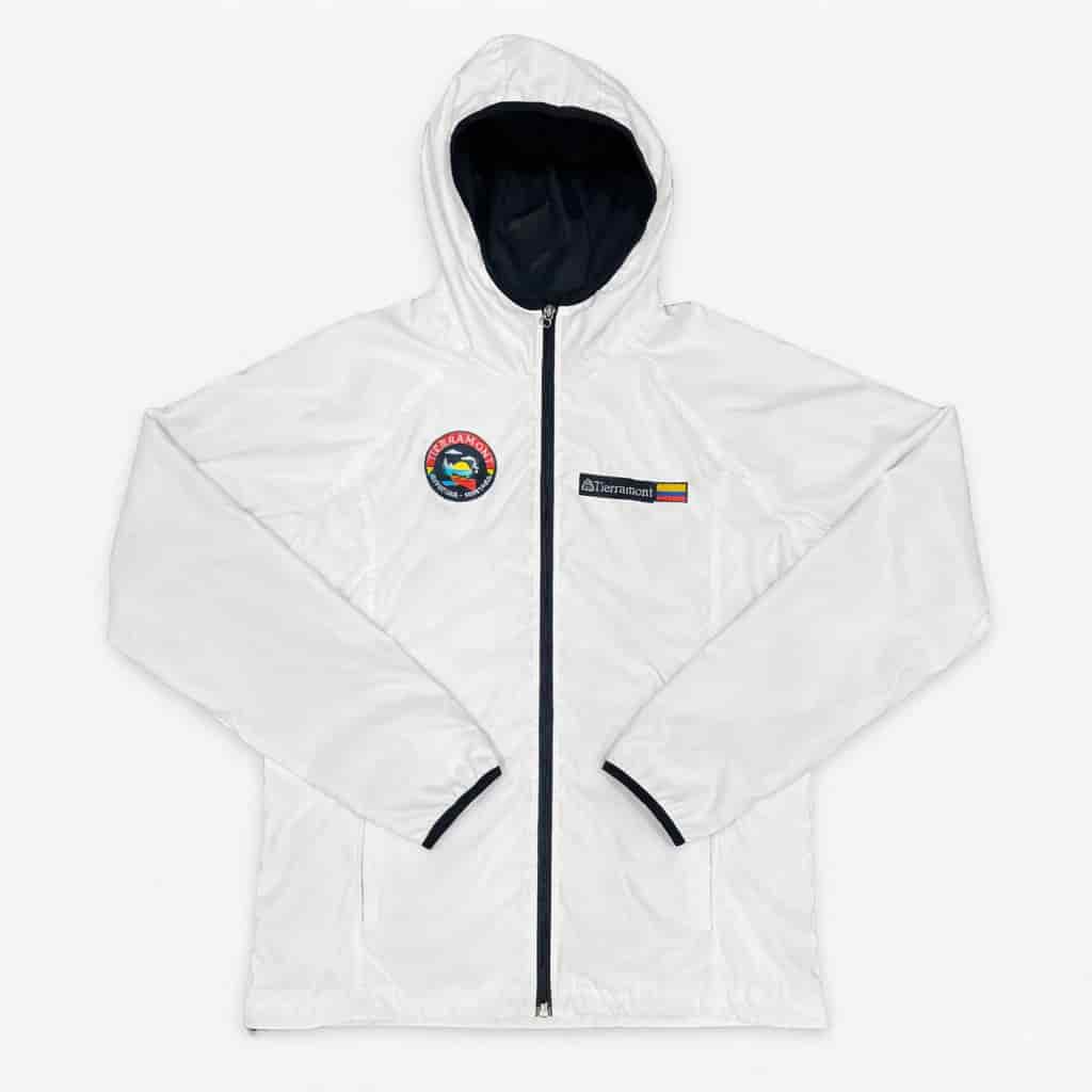 Chaqueta Impermeable Pionono Blanca Hombre - miniatura 3