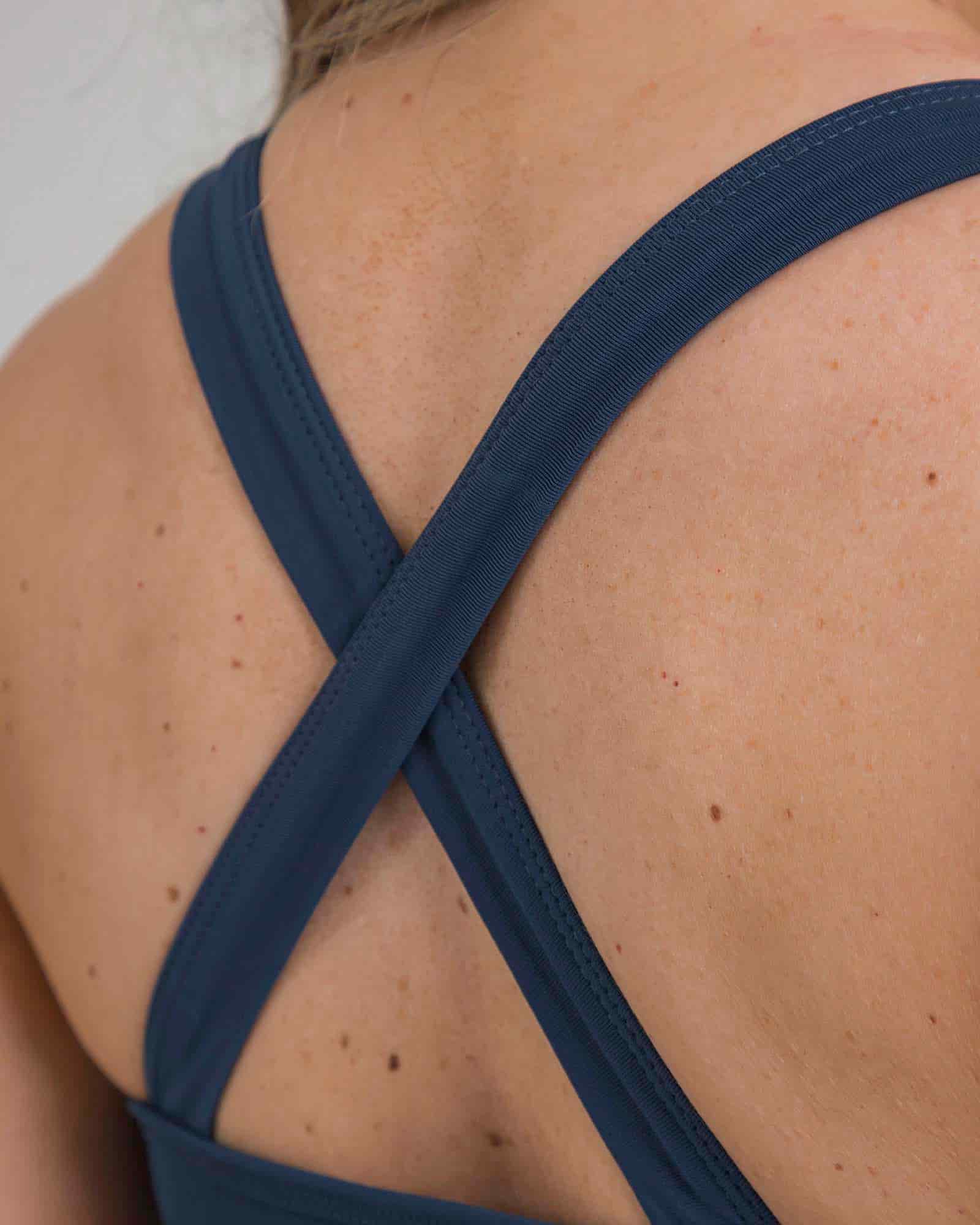 Enterizo corto sisa seamless azul navy outdoor FIBER - miniatura 5