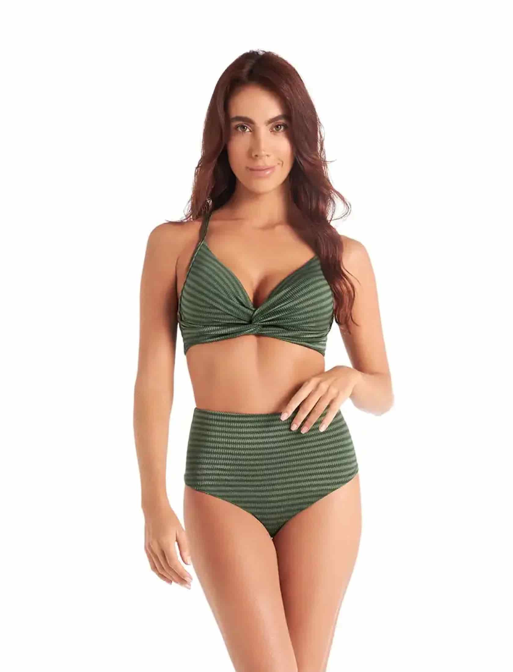 PANTY DE BAÑO 43715 - TALLE ALTO CON CONTROL - miniatura 3