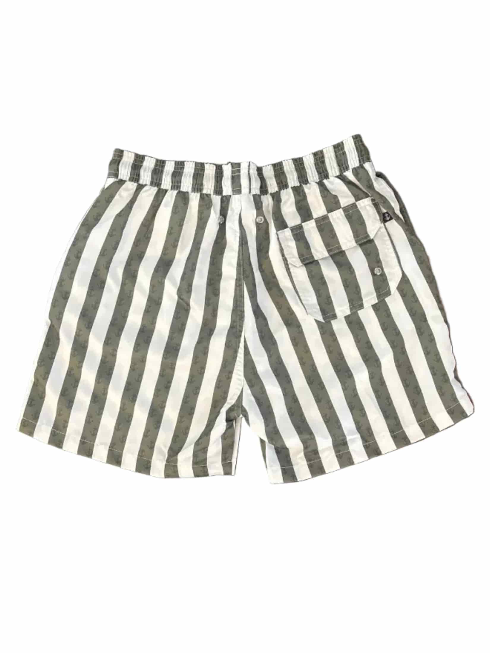 Pantaloneta rayas verdes y blancas - miniatura 2