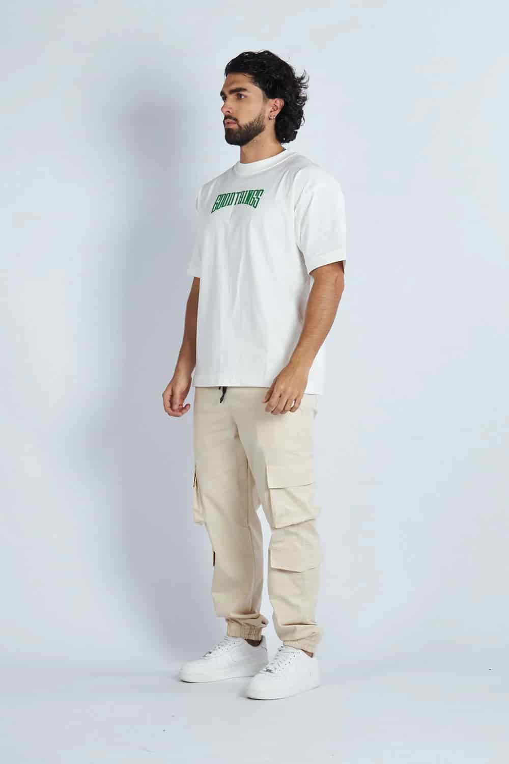 Camiseta oversize estampada Good Things Marfil| DROP 03 | - miniatura 7