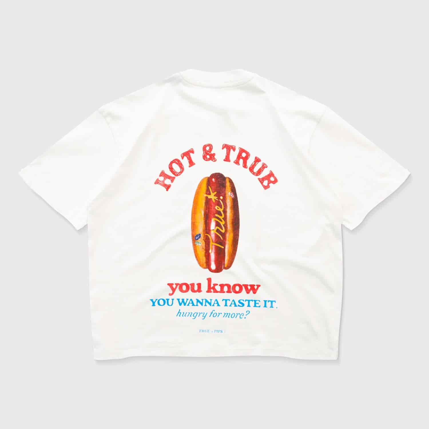 Hungry Boxy Tee - Cream - miniatura 1