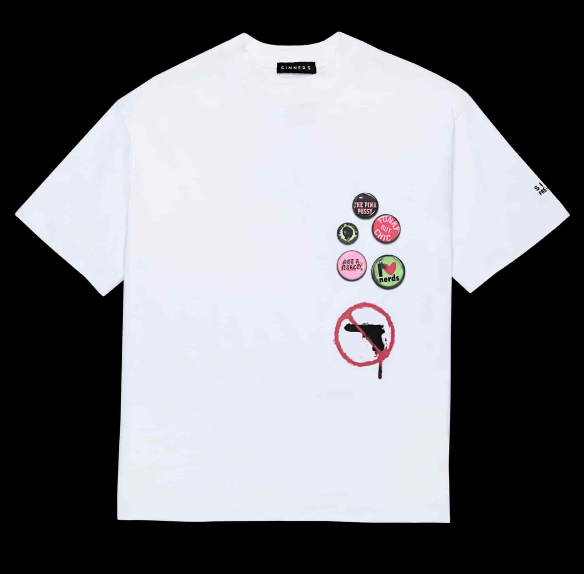 STAMPS WHITE T-SHIRT - miniatura 1