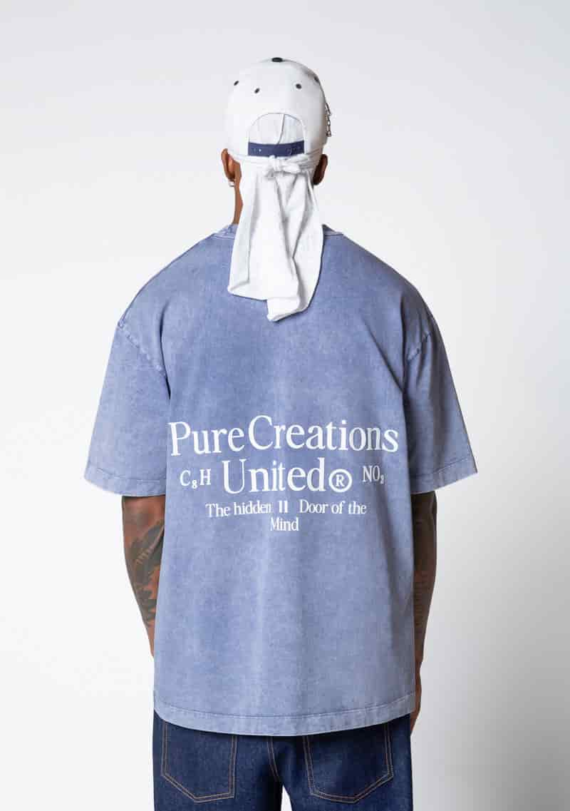 Dopamine blue keyhole t-shirt - miniatura 3