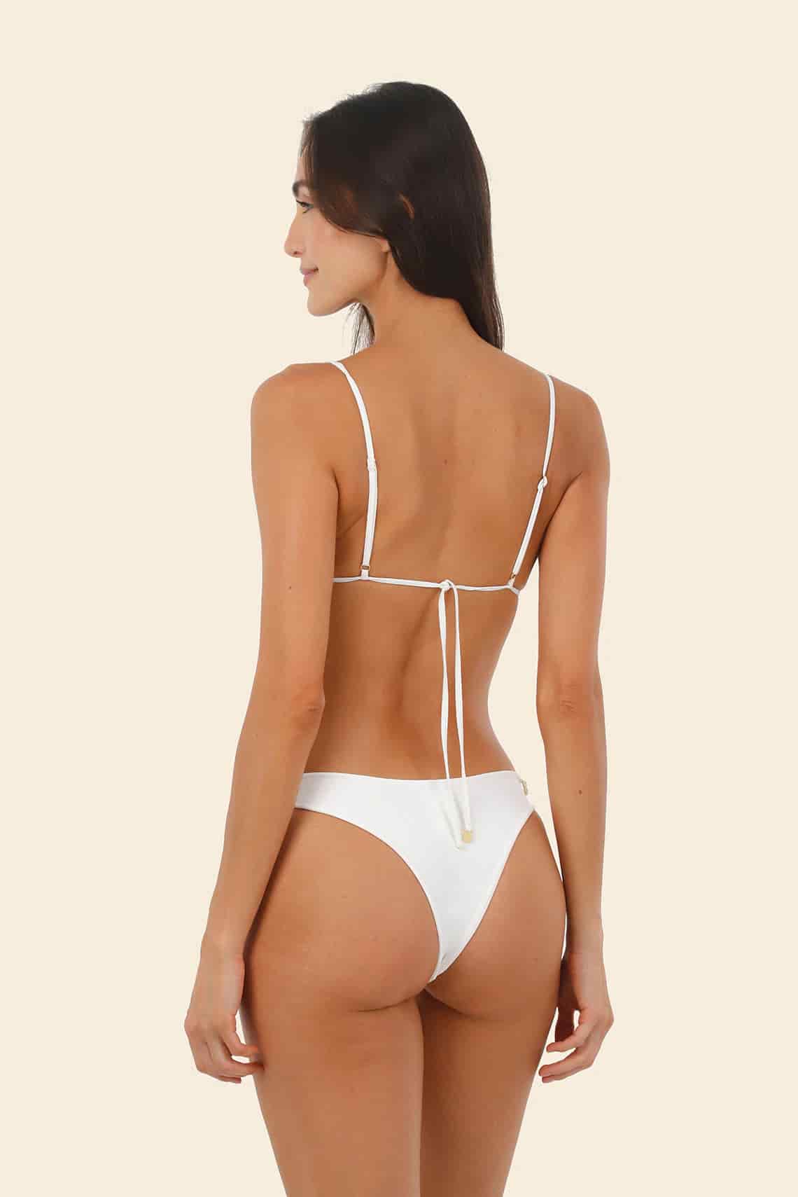 White Shell Cleo Triangle - miniatura 3